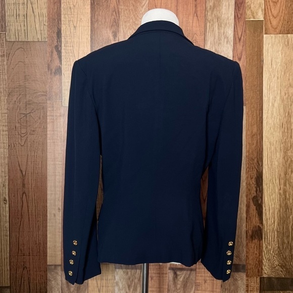 Vintage Mark Eisen silk blazer sz small - Picture 4 of 8